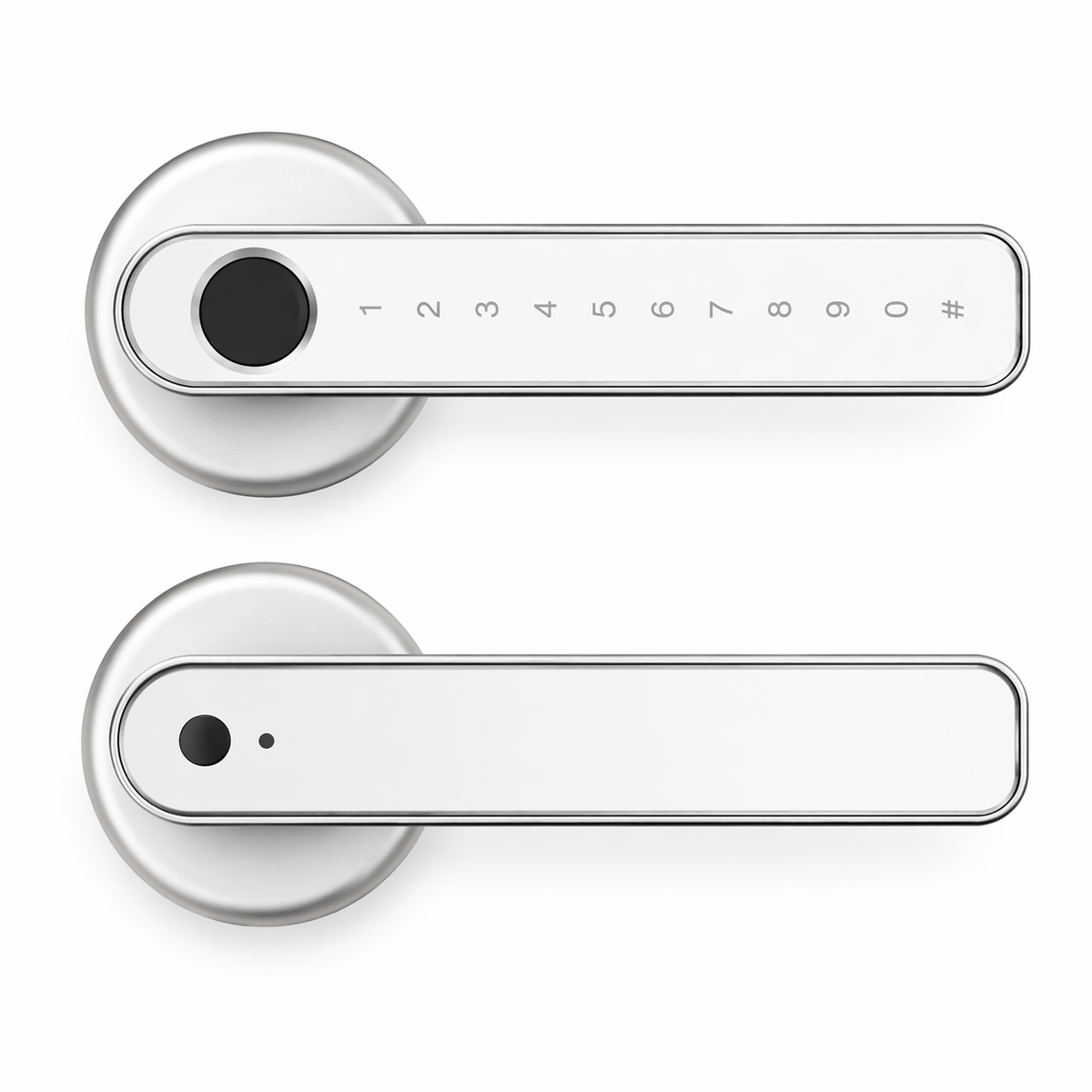 Smart Wi-Fi Door Lock Handle With Fingerprint and Password