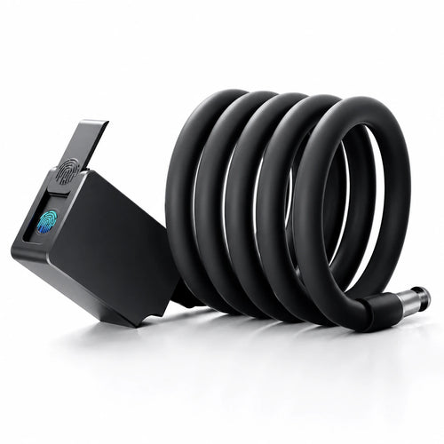 Anti-Theft Steel Cable Lock for Bikes & E-Bikes