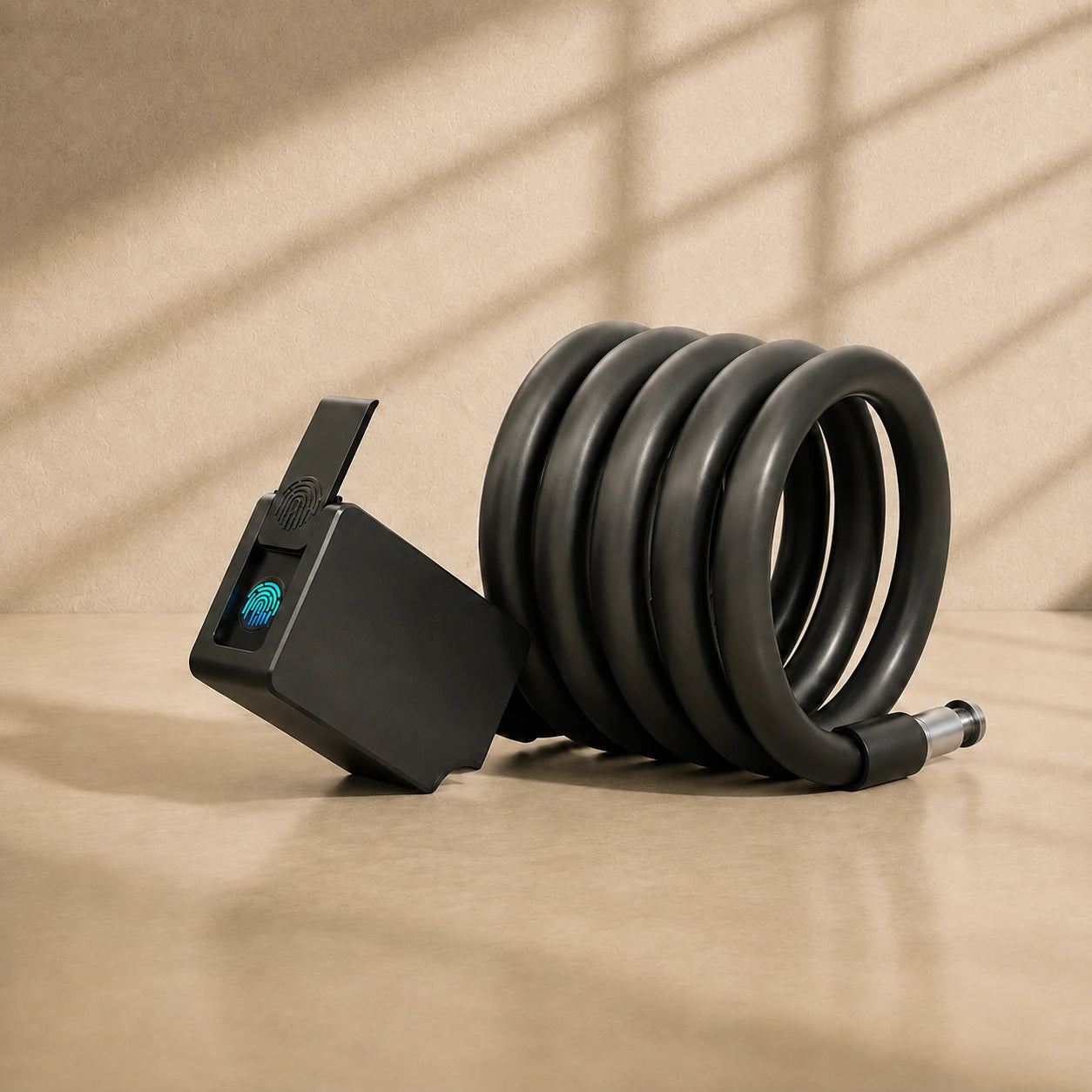 Anti-Theft Steel Cable Lock for Bikes & E-Bikes