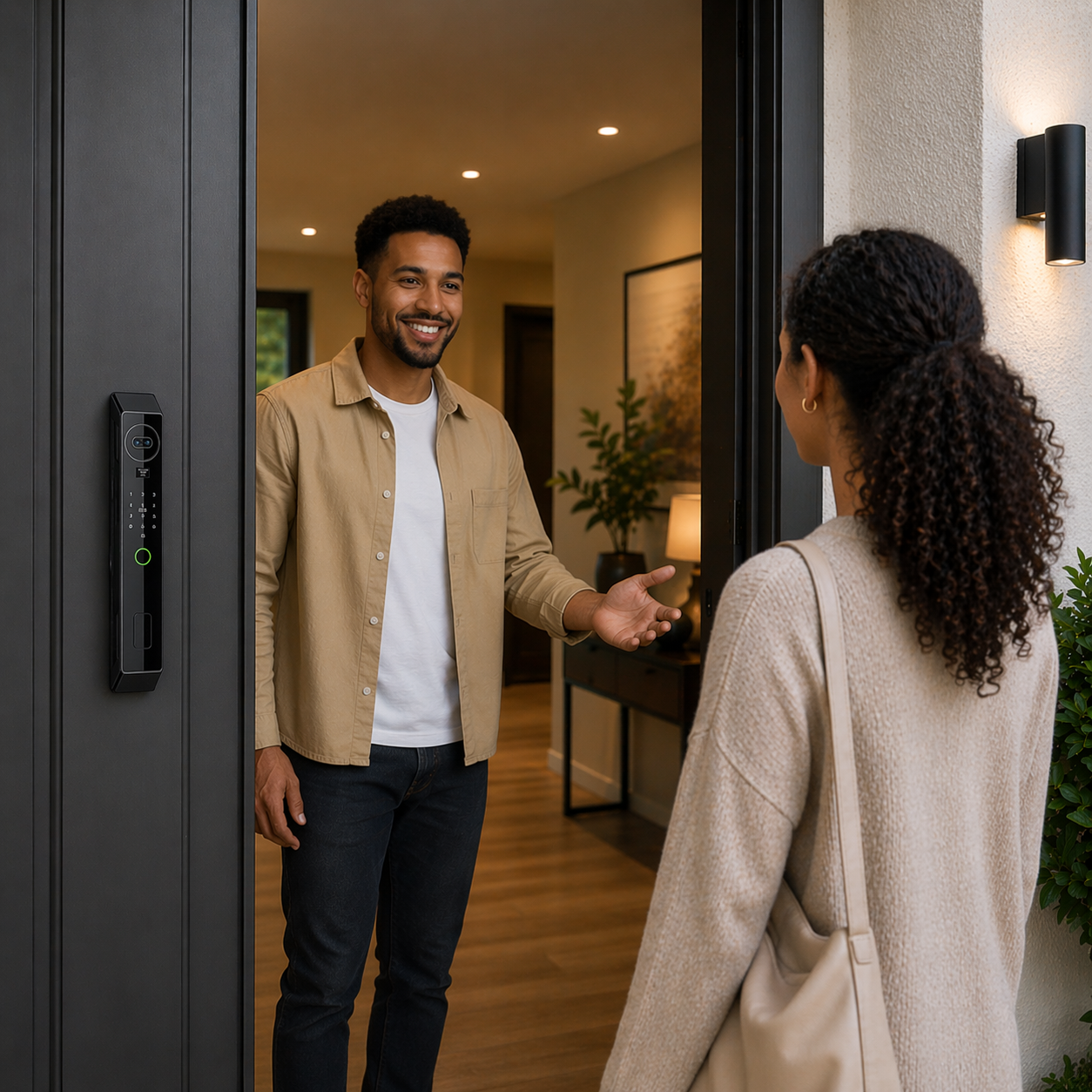 Face Recognition Smart Lock with Fingerprint