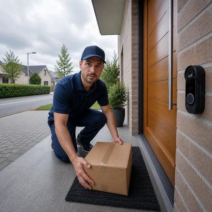 Smart Wi-Fi Visual Video Doorbell with Remote Monitoring