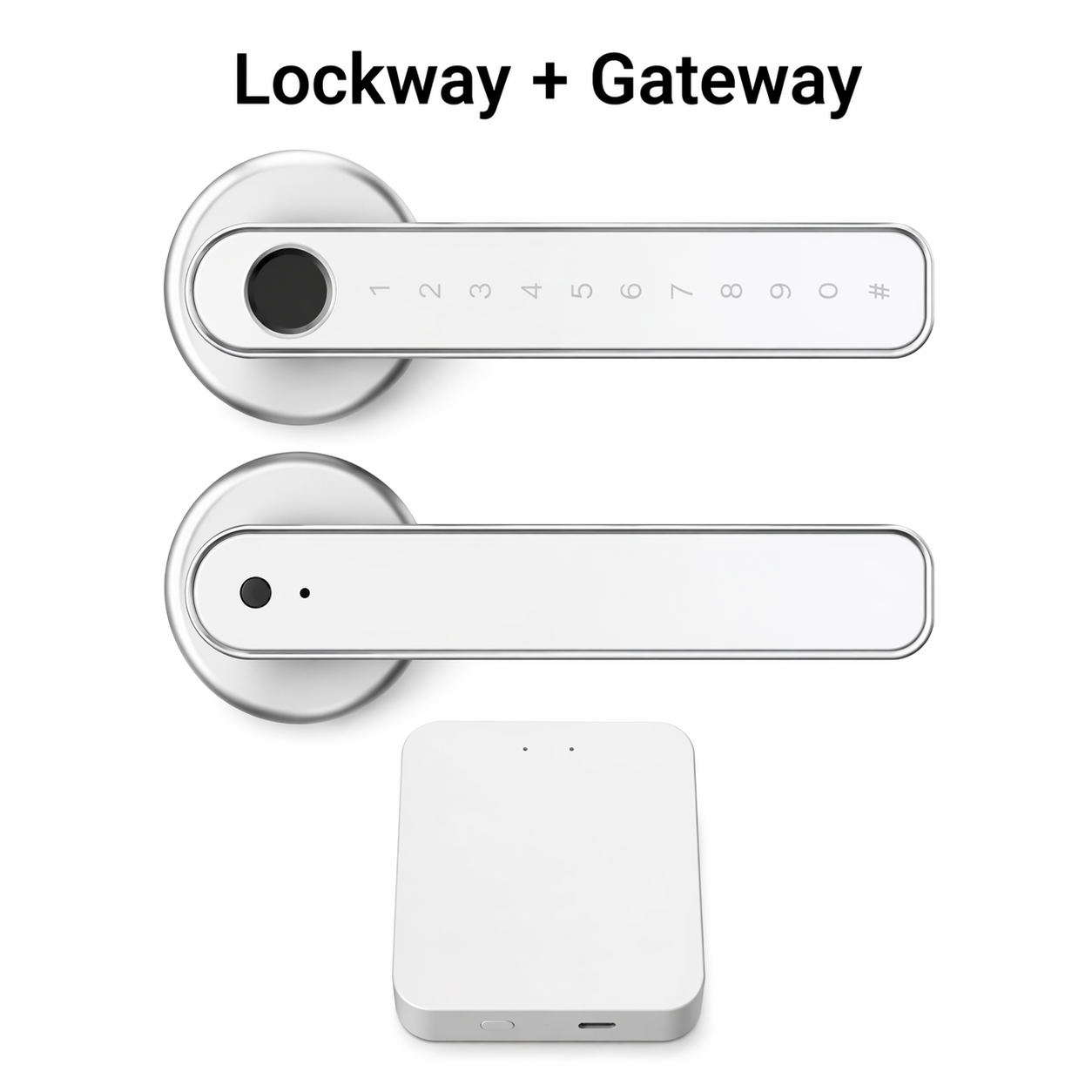 Smart Wi-Fi Door Lock With Fingerprint and Password