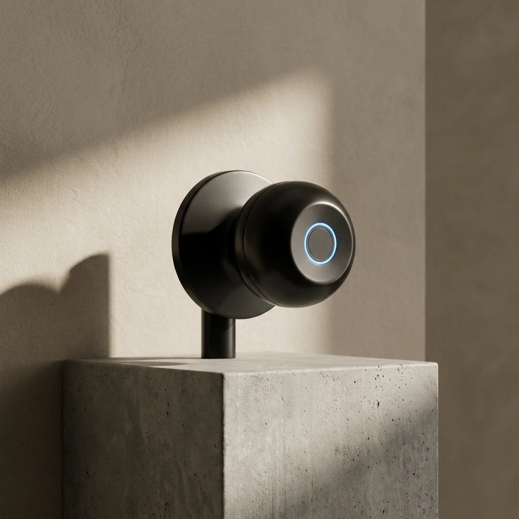 Smart Door Lock Knob With Fingerprint and App