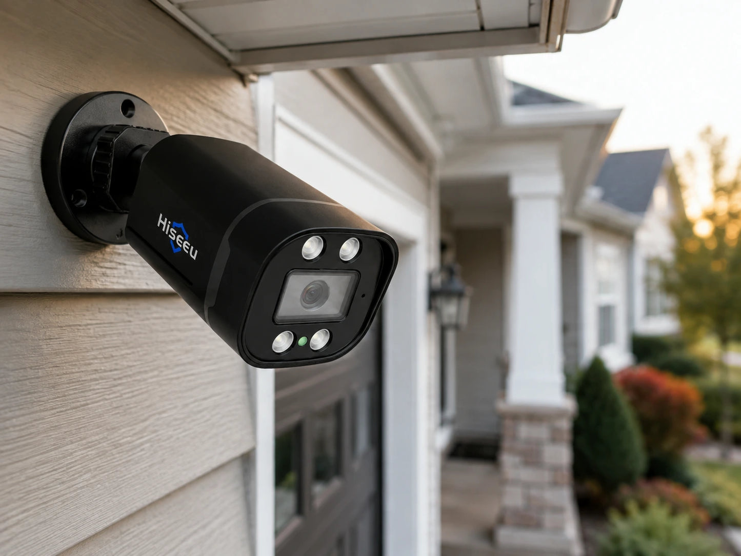 5MP Wired Outdoor Security Camera Kit