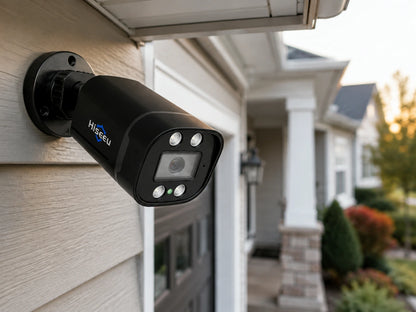 5MP Wired Outdoor Security Camera Kit