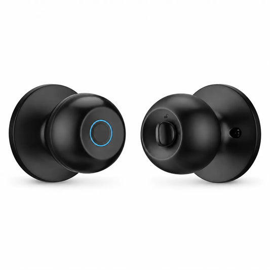 Smart Door Lock Knob With Fingerprint and App