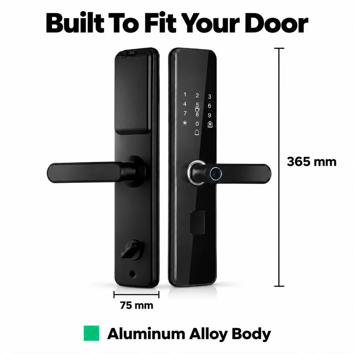 Fingerprint Smart Door Lock with Surveillance