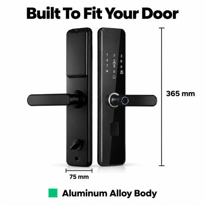 Fingerprint Smart Door Lock with Surveillance
