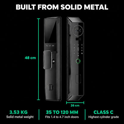 Smart Lock with Face Recognition & Fingerprint Access