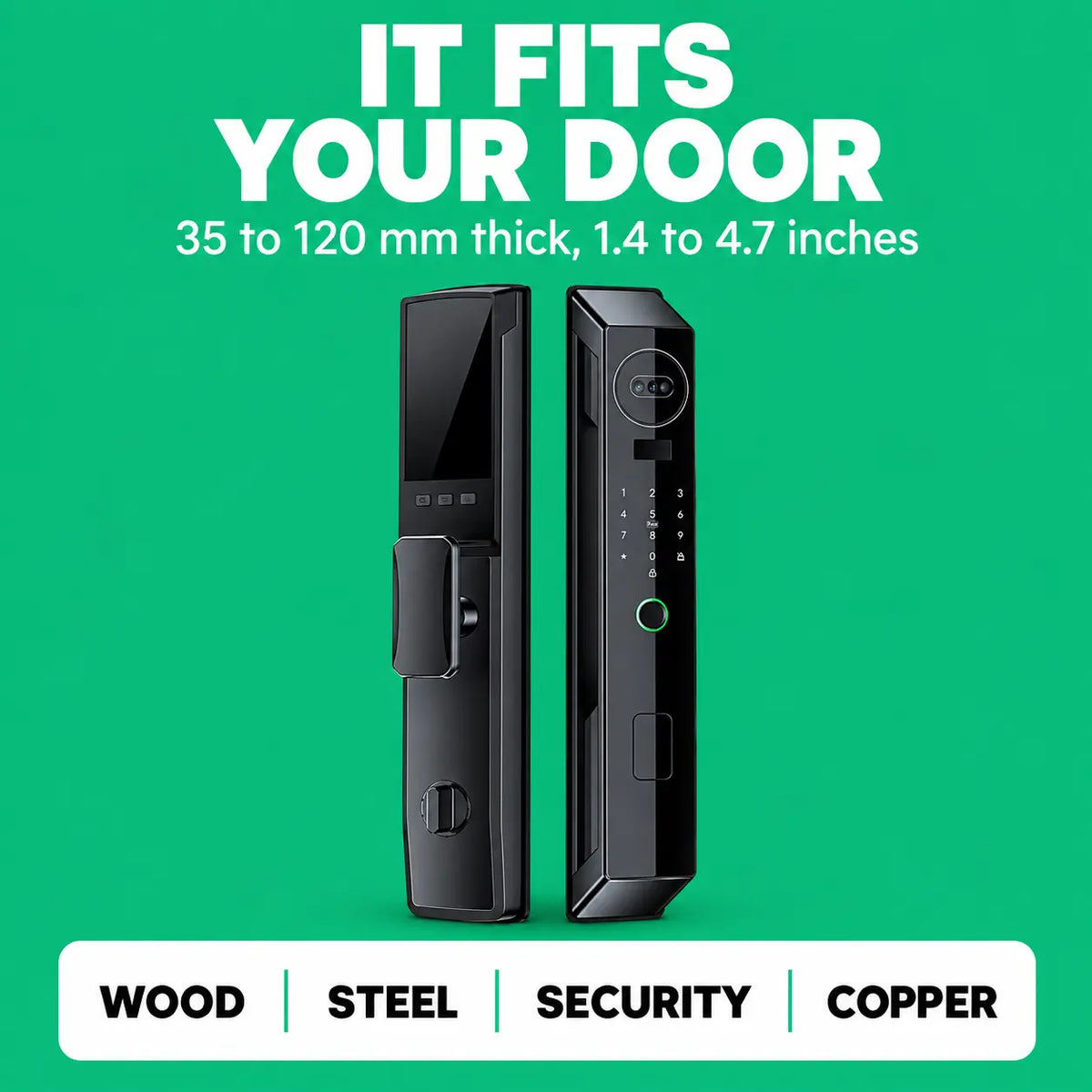 Smart Lock with Face Recognition & Fingerprint Access