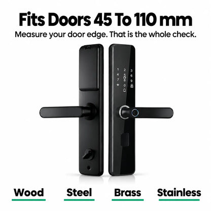 Fingerprint Smart Door Lock with Surveillance