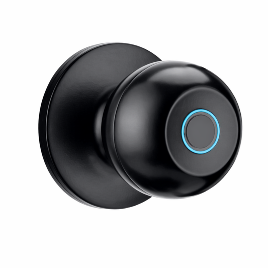 Smart Door Lock Knob With Fingerprint and App