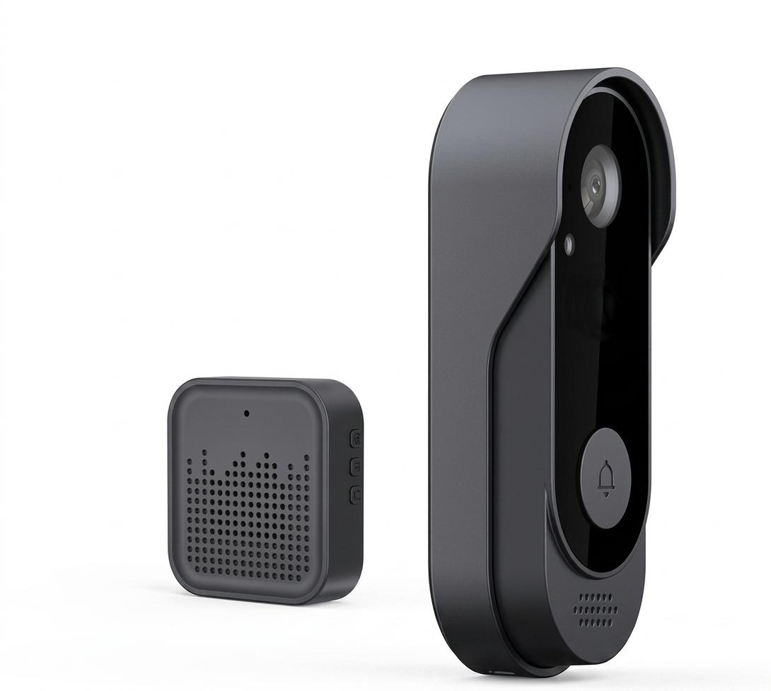 Smart WiFi Visual Video Doorbell with Remote Monitoring