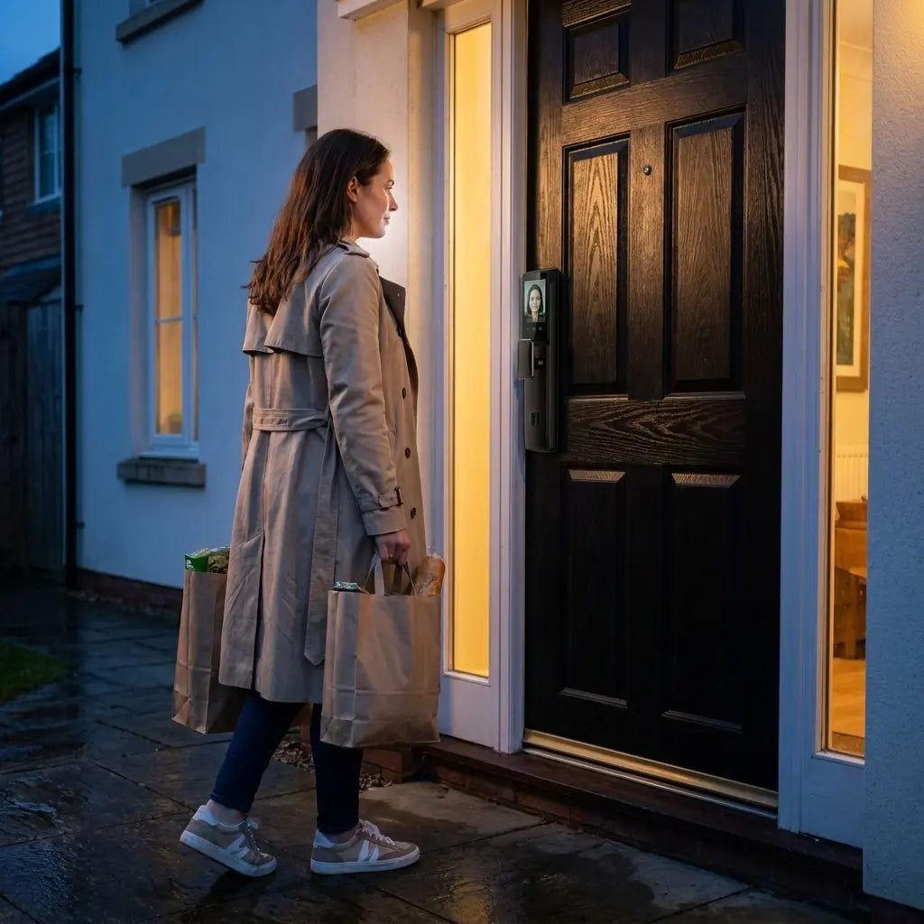 Smart Lock with Face Recognition & Fingerprint Access