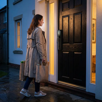 Smart Lock with Face Recognition & Fingerprint Access