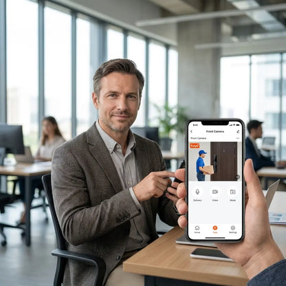 Smart Lock with Face Recognition & Fingerprint Access