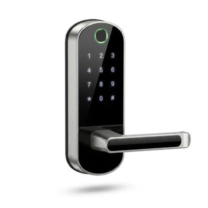 Smart Door Lock With Fingerprint and Handle