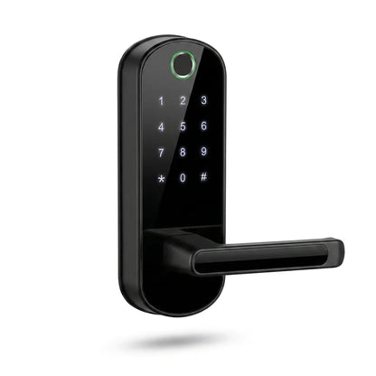 Smart Door Lock With Fingerprint and Handle