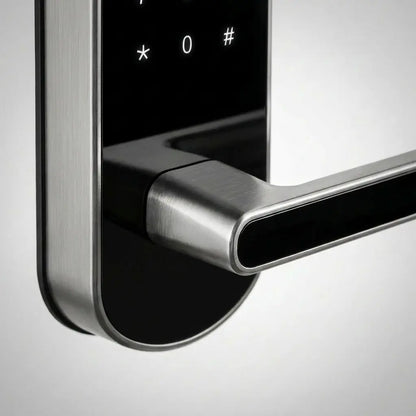 Smart Door Lock With Fingerprint and Handle